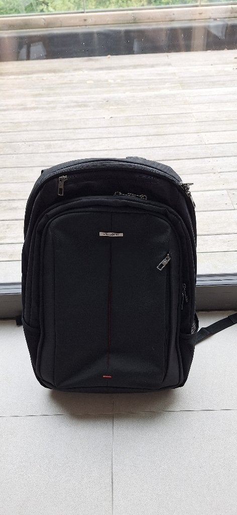 Rugzak Samsonite, Ophalen, 17 inch of meer, Zo goed als nieuw, Zwart