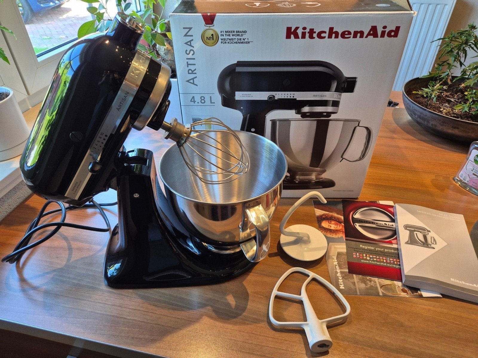 Keuken robot Kitchenaid Artisan 4.8L (NIEUW!!!), 4 litres ou plus, Enlèvement, Neuf