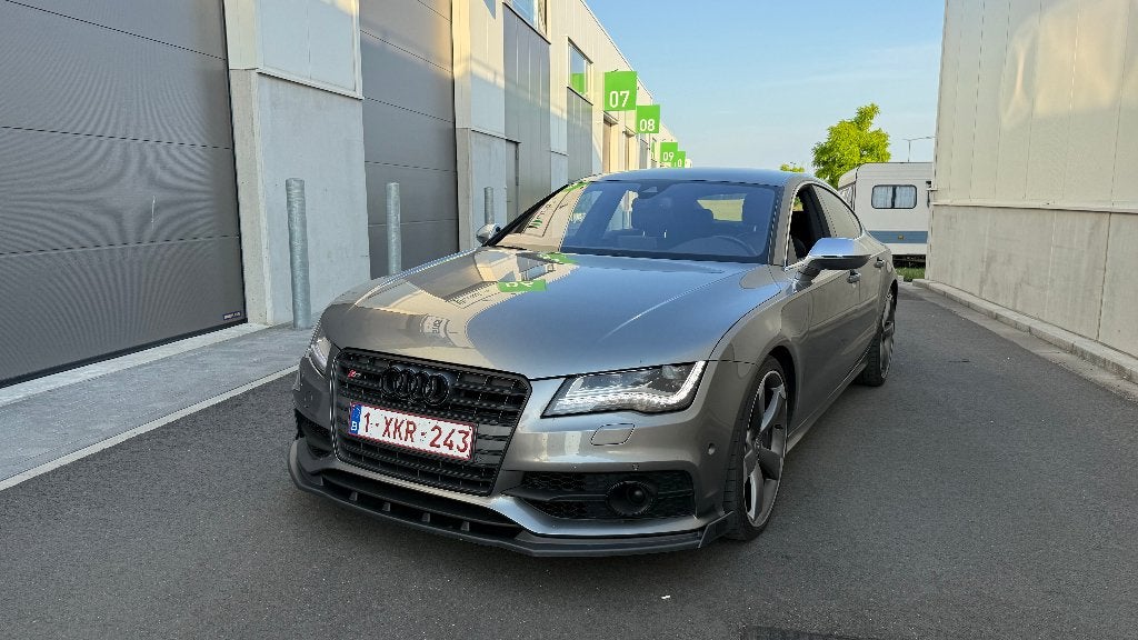 Audi S7 V8 - Full options, CT Vente ok, Achat, 2395 kg, Entretenue par le concessionnaire, Noir