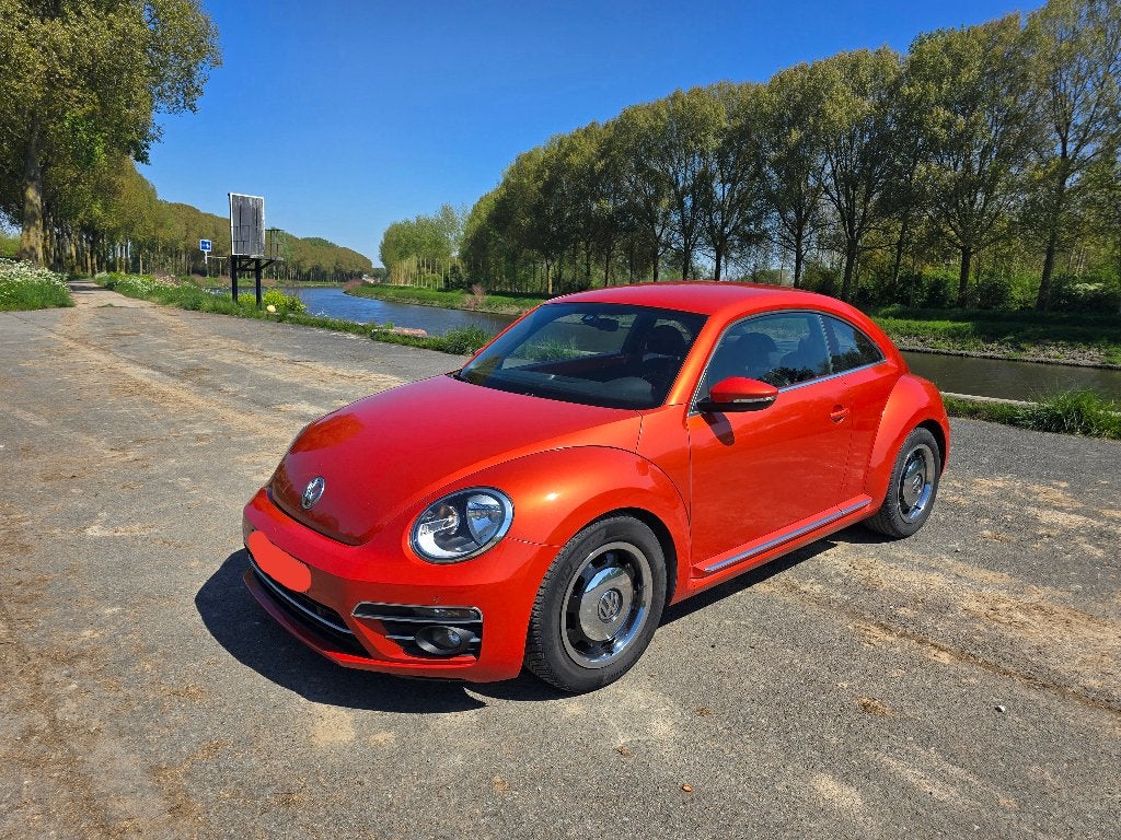 Volkswagen Beetle 1.2 TSI Design - 11/2016 - 162.500 km, Auto's, Volkswagen, Voorwielaandrijving, Stof, 4 cilinders, Multifunctioneel stuurwiel