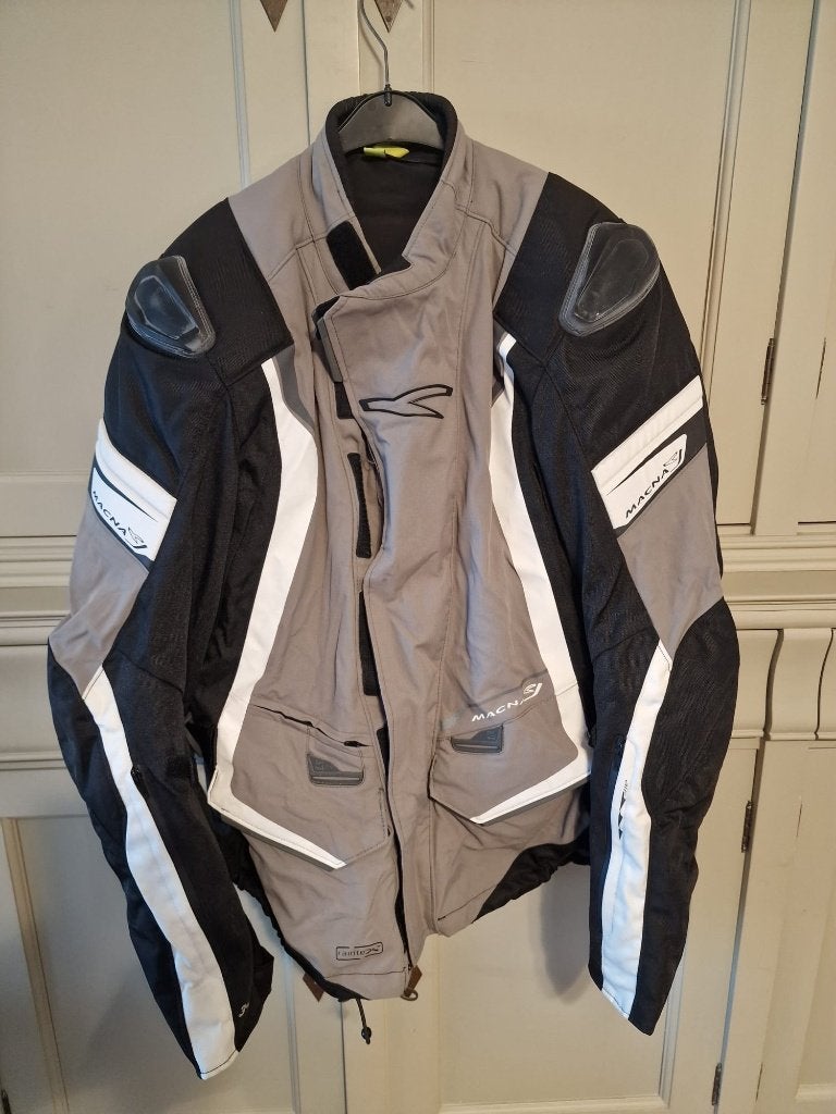 Motorkledij set — jas, broek, regenpak & handschoenen (XL), Ophalen, Jas | textiel