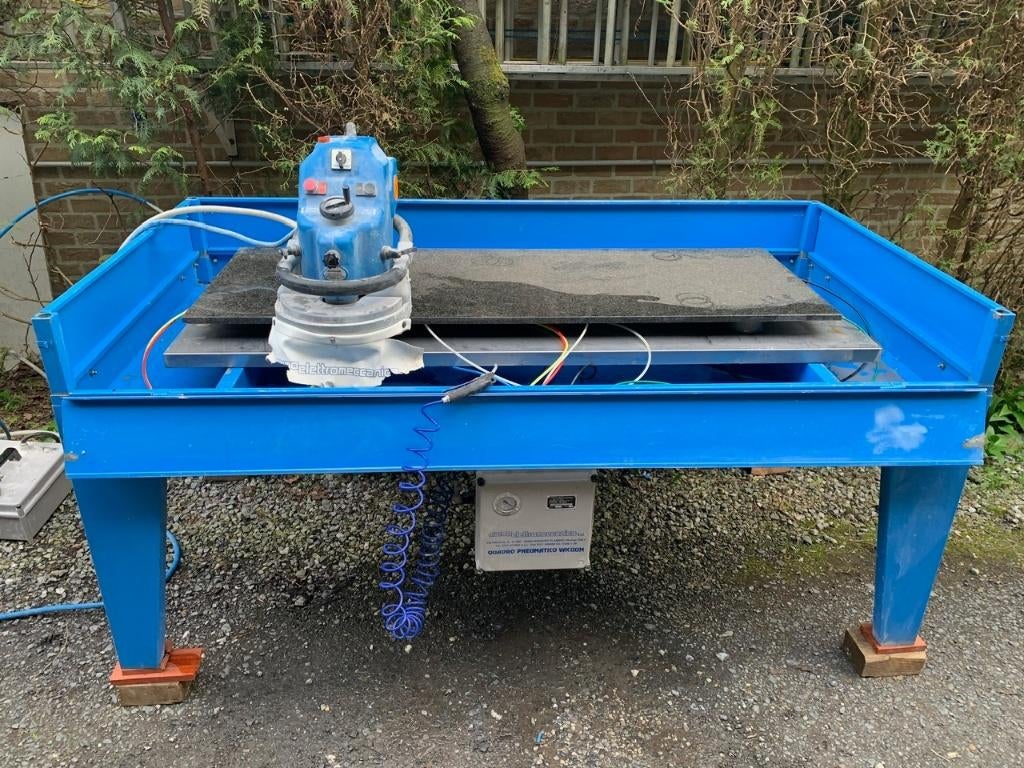 Freesmachine afschuin graniet | MARMO ELETTROMECCANICA 3500, Doe-het-zelf en Bouw, Ophalen, Gebruikt, Elektrisch