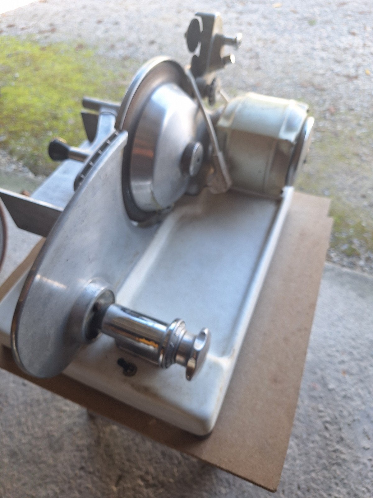 mooi oud snijmachine, Huis en Inrichting, Snijmachine, Ophalen