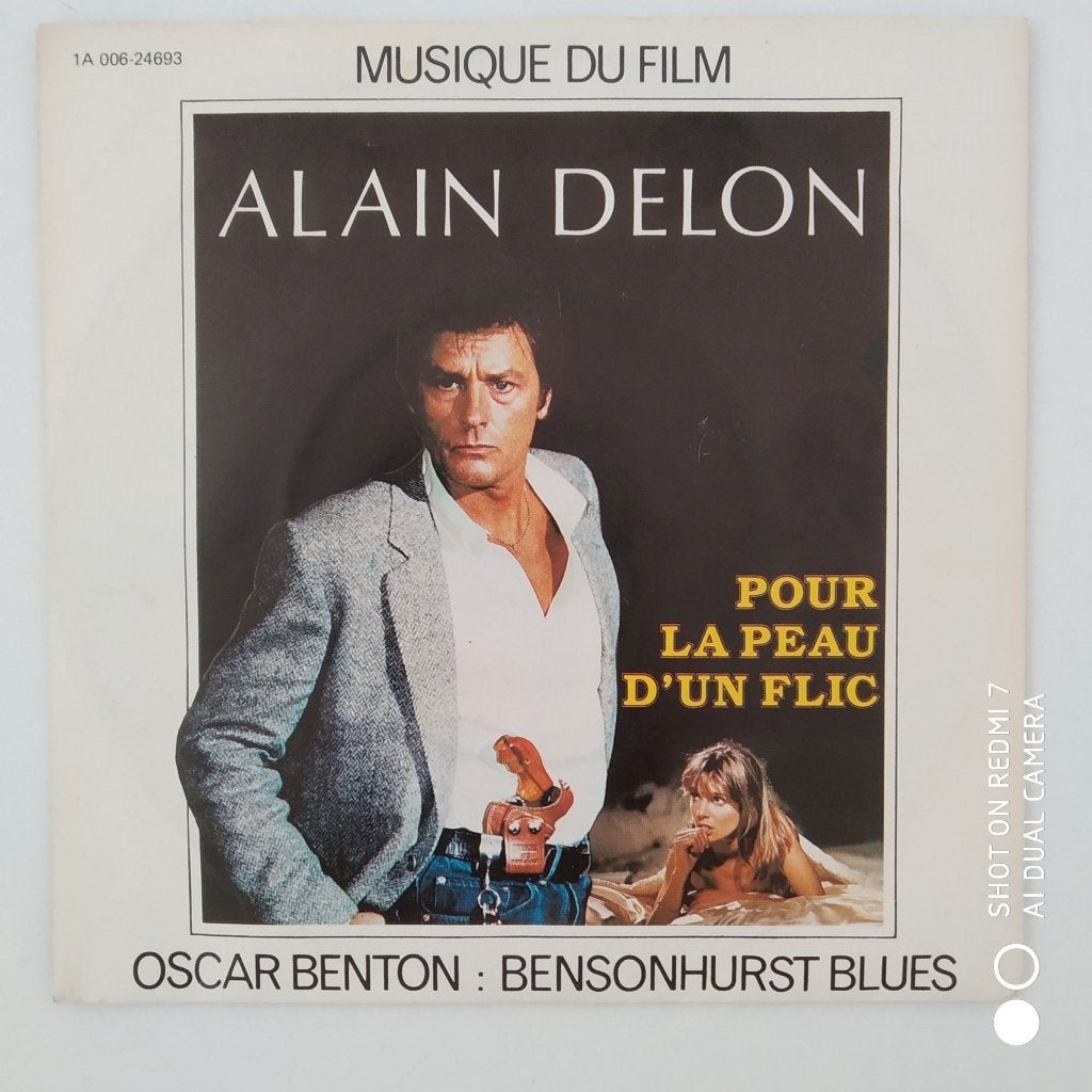 OSCAR BENTON (B.O. Pour la peau d'un flic) 45t 1973, Enlèvement ou Envoi, Bande originale, 7 inch, Utilisé