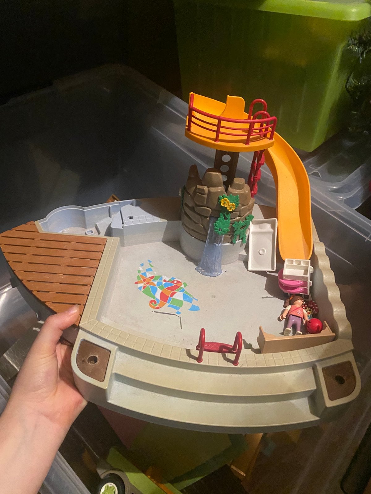 Playmobil zwembad, Ophalen of Verzenden, Gebruikt