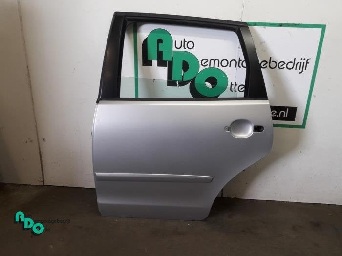 Portier 4Deurs links-achter van een Volkswagen Polo (Polo 01, Gebruikt, -, -, Ophalen of Verzenden