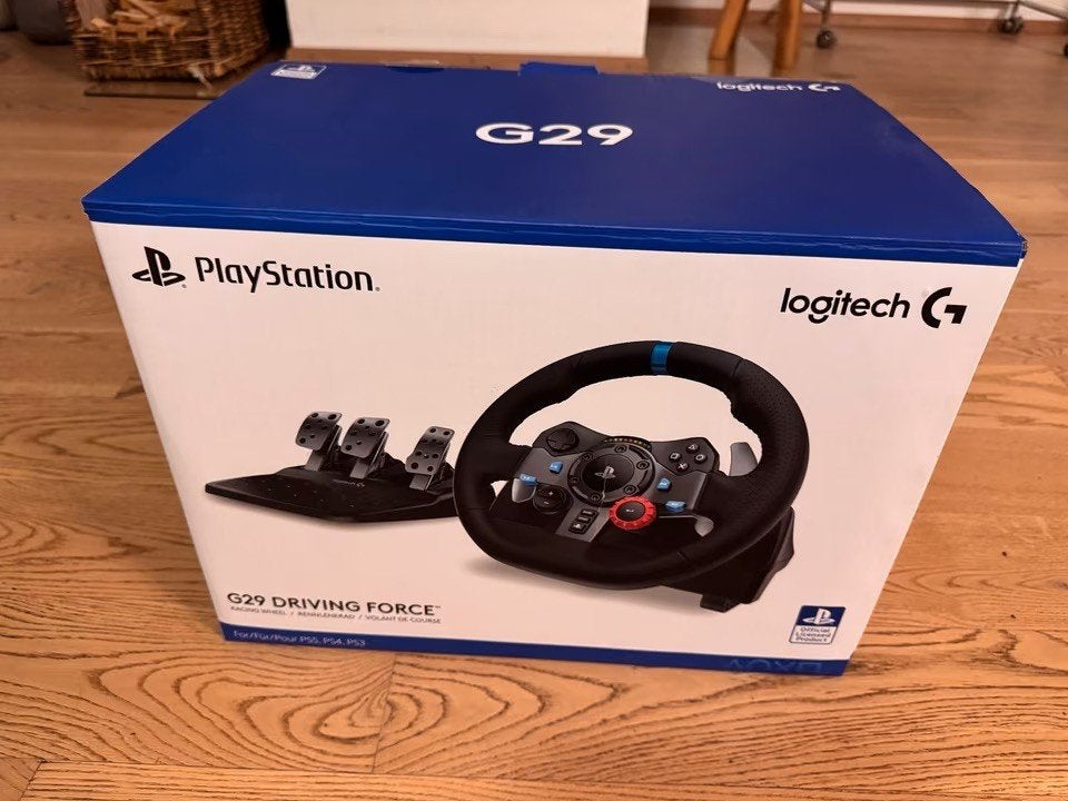 Logitech G29 Driving Force Nieuw met 2 jaar garantie, Consoles de jeu & Jeux vidéo, Enlèvement, Neuf, Volant ou Pédales, PlayStation 3