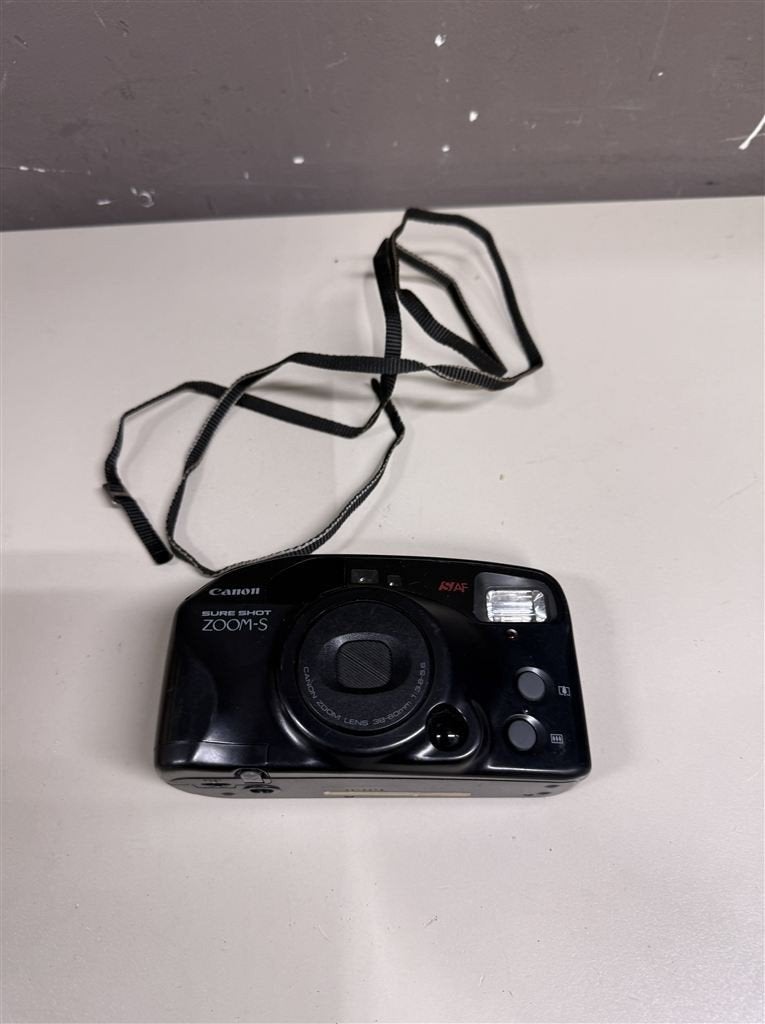 Canon Sure Shot Zoom S Caption 35mm Film Point and Shoot Cam, Ophalen of Verzenden, Zo goed als nieuw, Canon