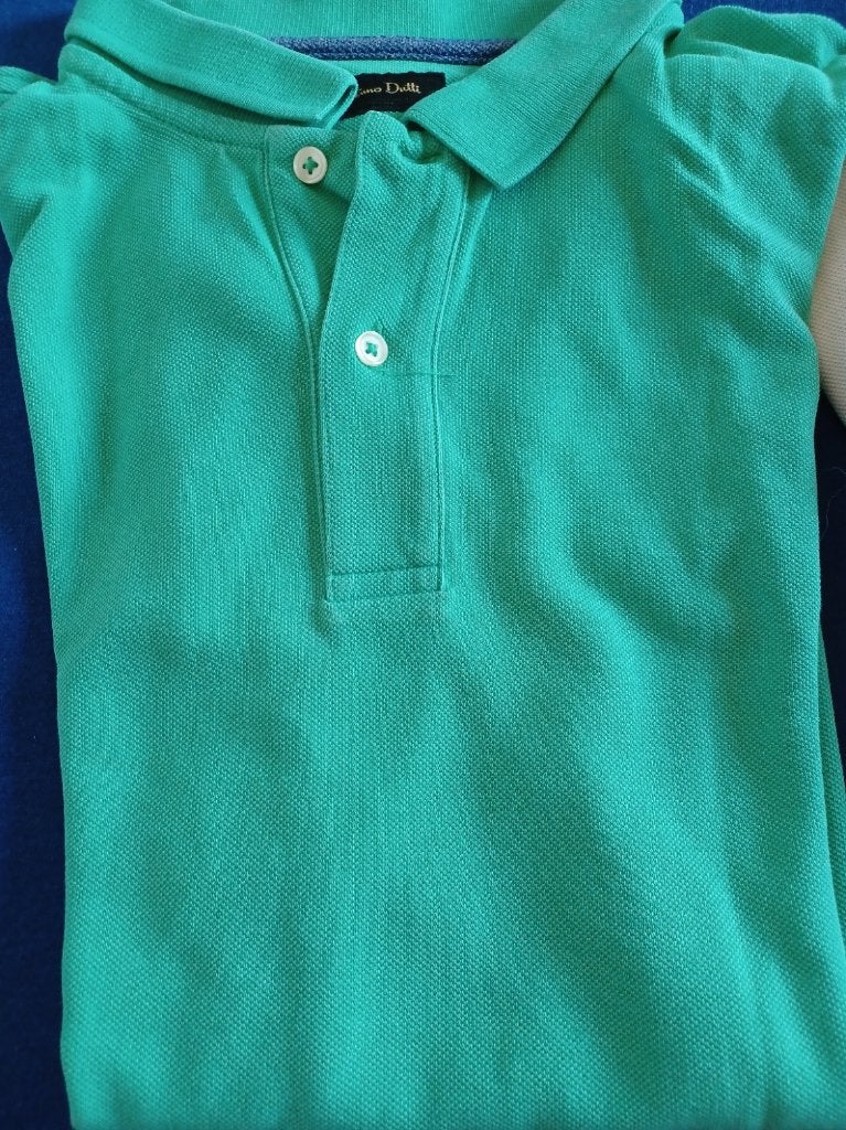 POLOS "MASSIMO DUTTI" 3 STUKS MEDIUM PRIMA STAAT, Ophalen of Verzenden, Groen, Massimo Dutti