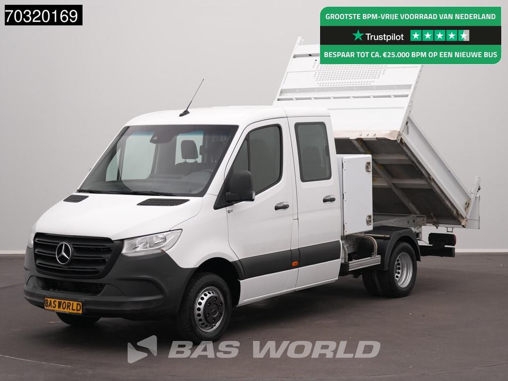 Mercedes Sprinter 514 CDI Automaat Dubbel Cabine met Kist Du, Achat, Euro 6, Entreprise, 7 places