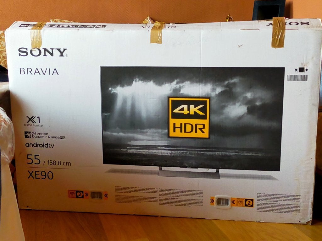 tv Smart Sony (4K) Android 55pouces 140cm, LED, Comme neuf, Enlèvement, 100 cm ou plus