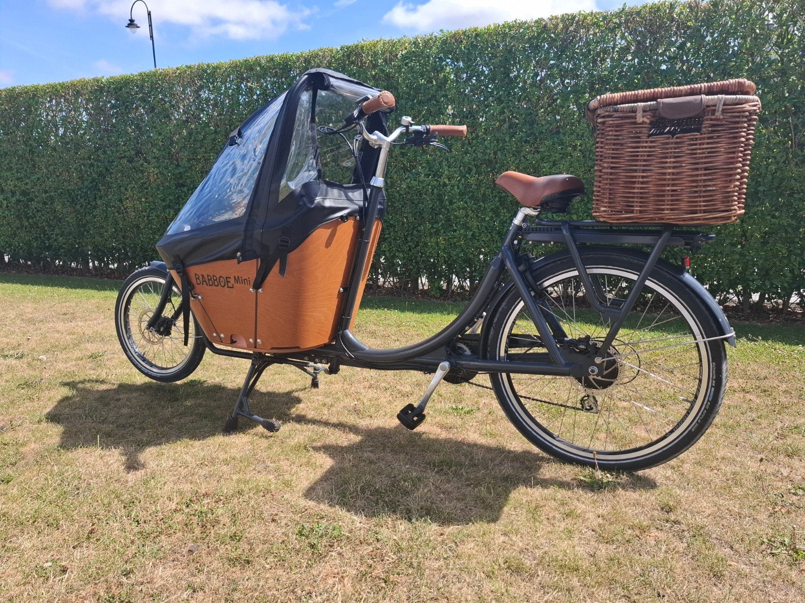 Babboe elektrische bakfiets, Fietsen en Brommers, Ophalen