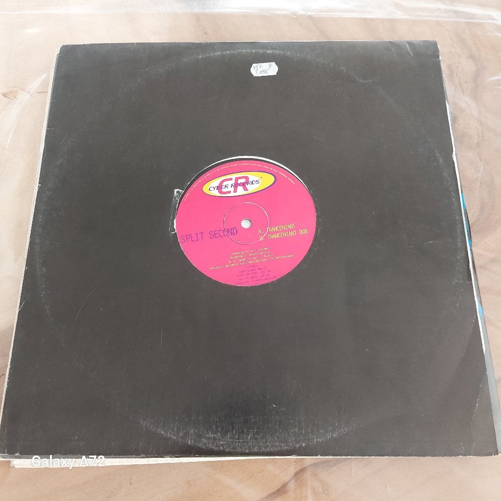 split second tranceniant 12 inch maxi, 12 pouces, Trance, Enlèvement ou Envoi, Utilisé