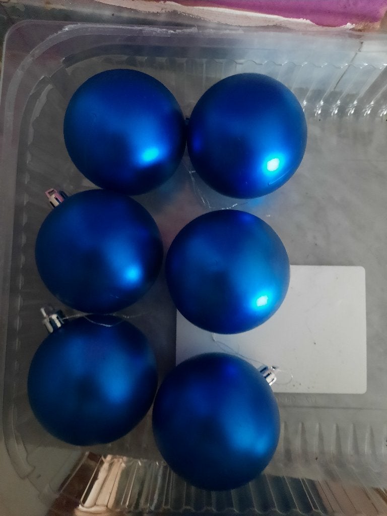 Lot de 6 boules de Noël, Divers, Enlèvement ou Envoi, Neuf