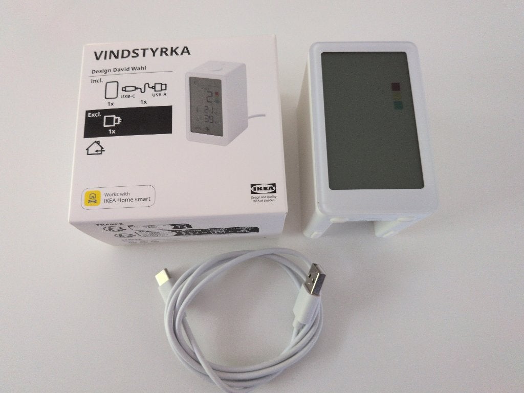 Ikea Vindstyrka - Luchtkwailiteitsmeter, Ophalen of Verzenden, Zo goed als nieuw