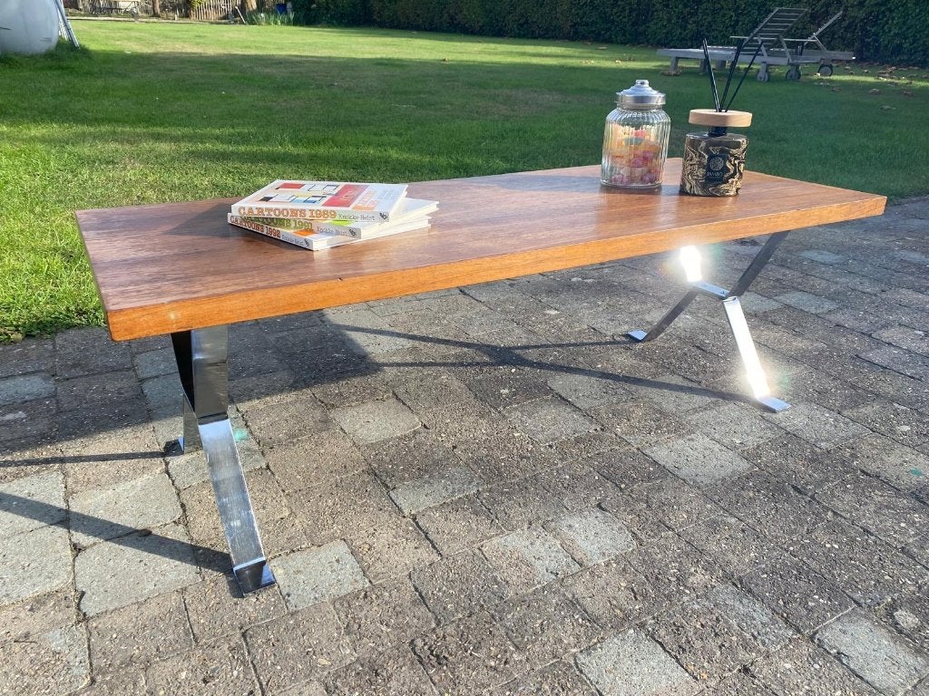 Vintage salontafel - supercool en warme sfeer !, Enlèvement