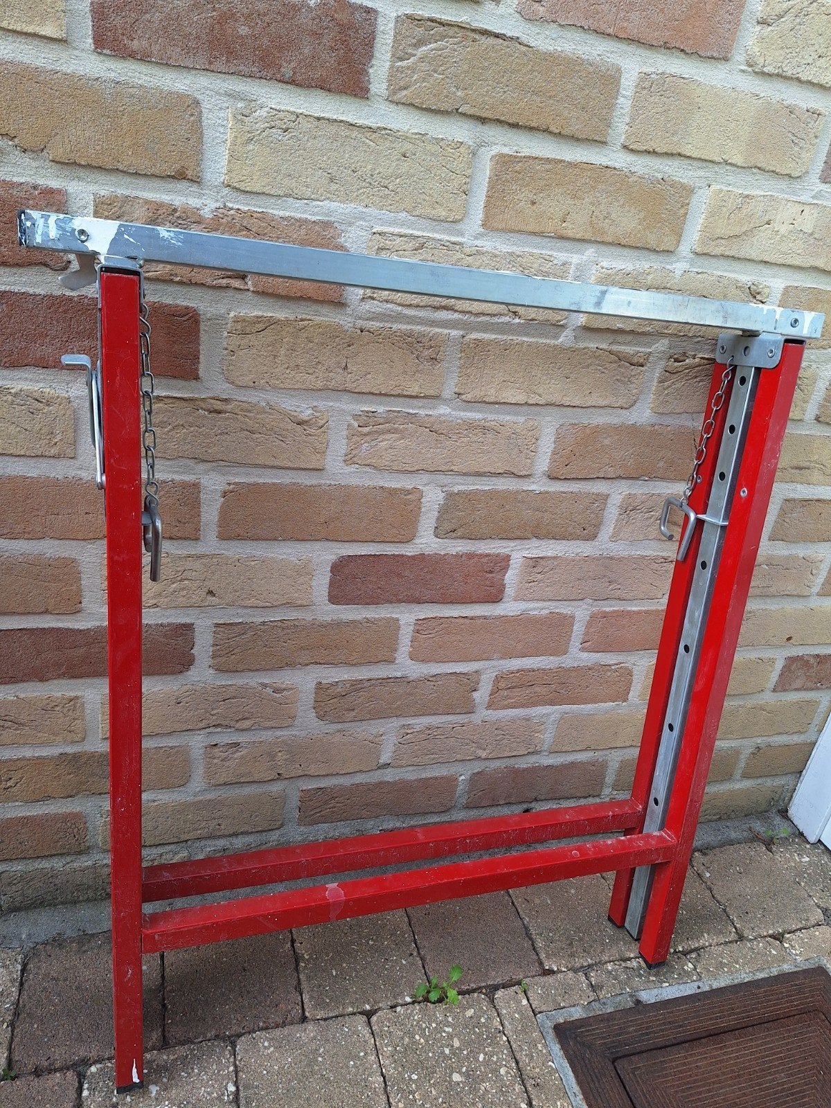 Tréteau professionnel en acier Rodet Super Pro lot de 2, Enlèvement