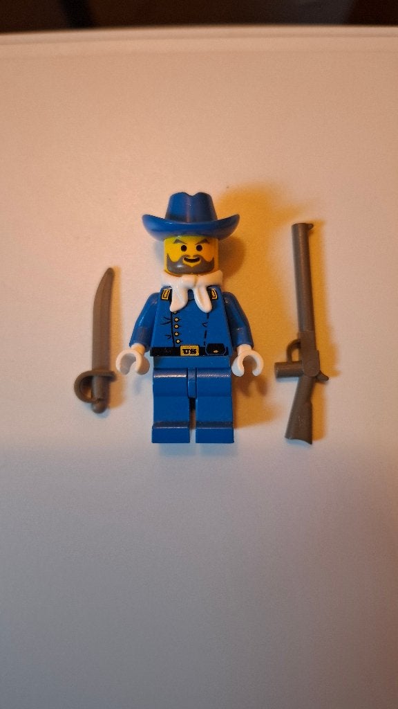 Lego minifig cavalry colonel, Enlèvement, Utilisé, Lego