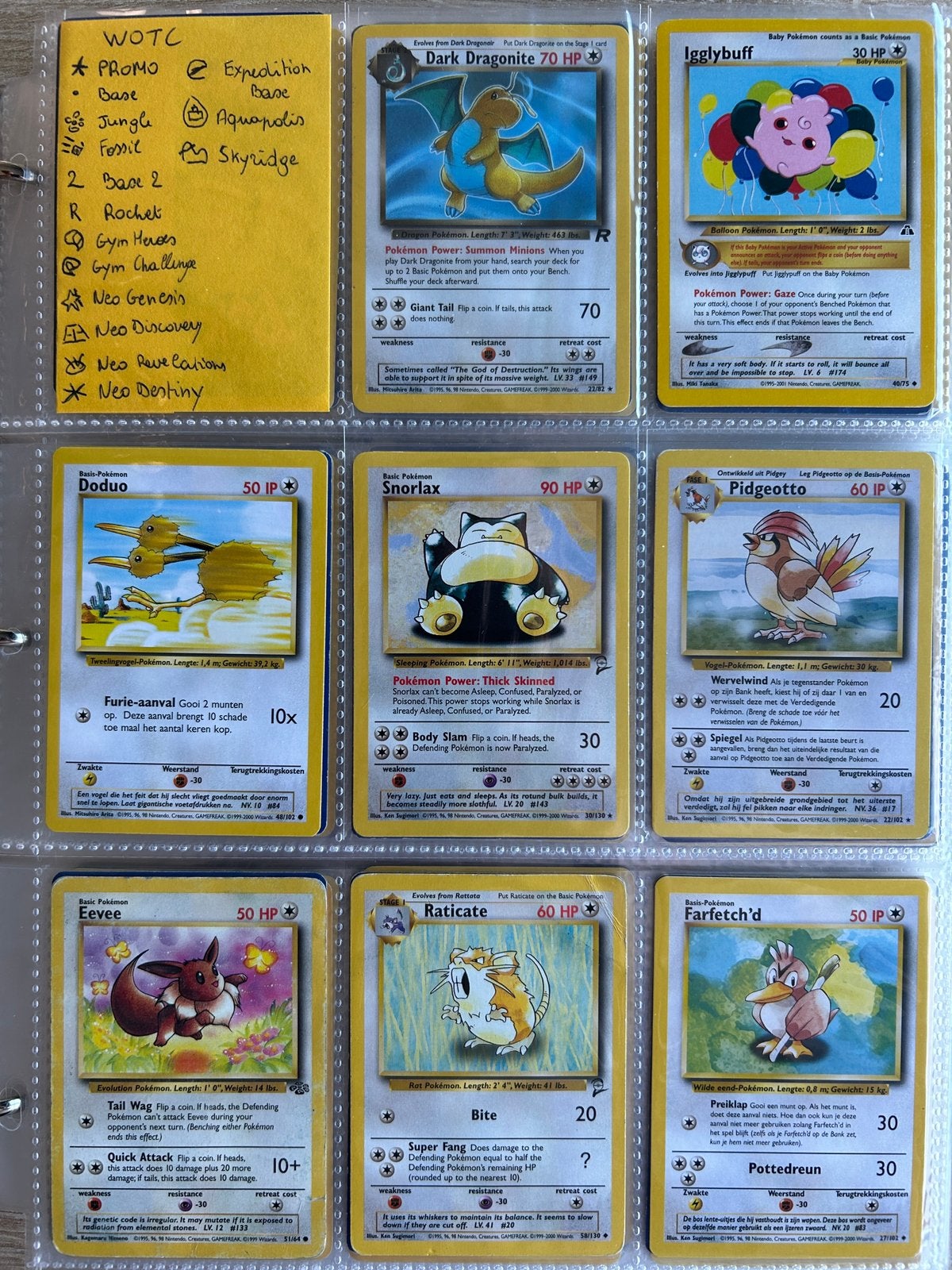 Pokémon kaarten te ruil – WOTC & EX Era, Hobby en Vrije tijd, Verzamelkaartspellen | Pokémon, Ophalen, Gebruikt, Meerdere kaarten