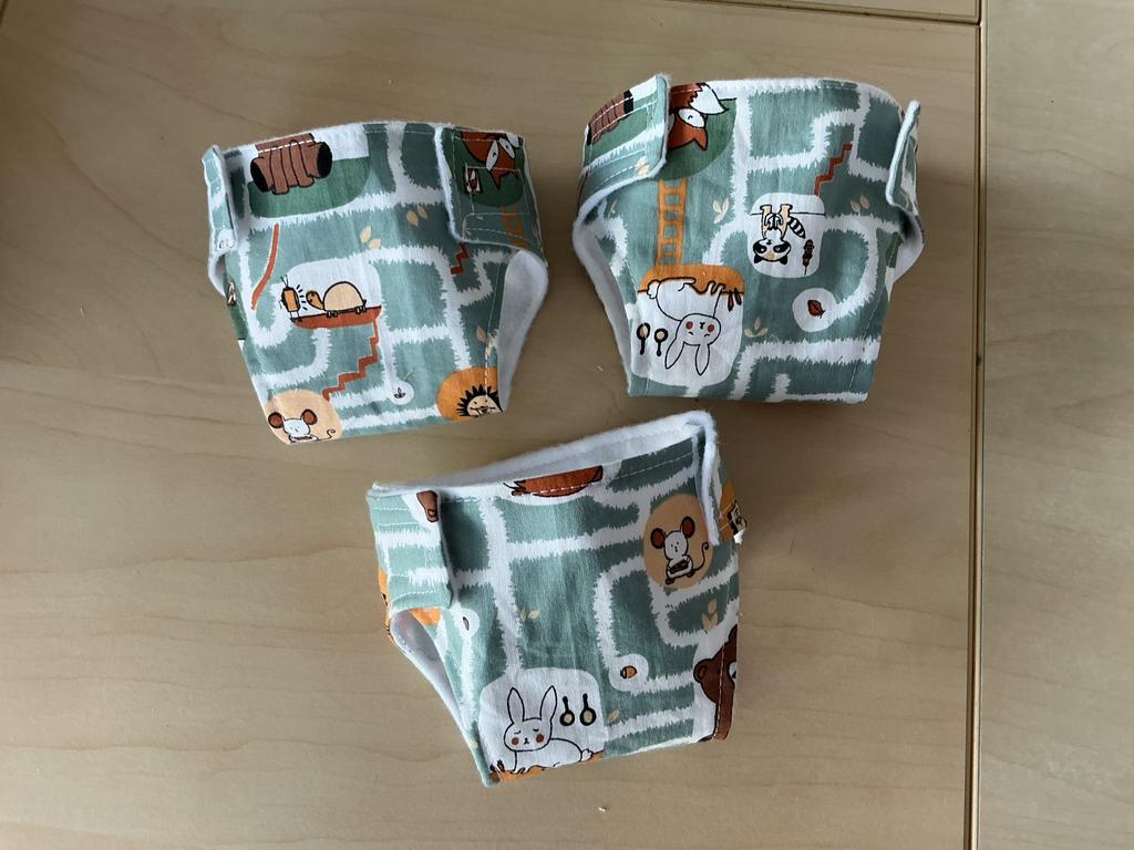121. Babyborn: Nieuw steeds herbruikbaar pampertje, Ophalen of Verzenden, Nieuw, Babypop