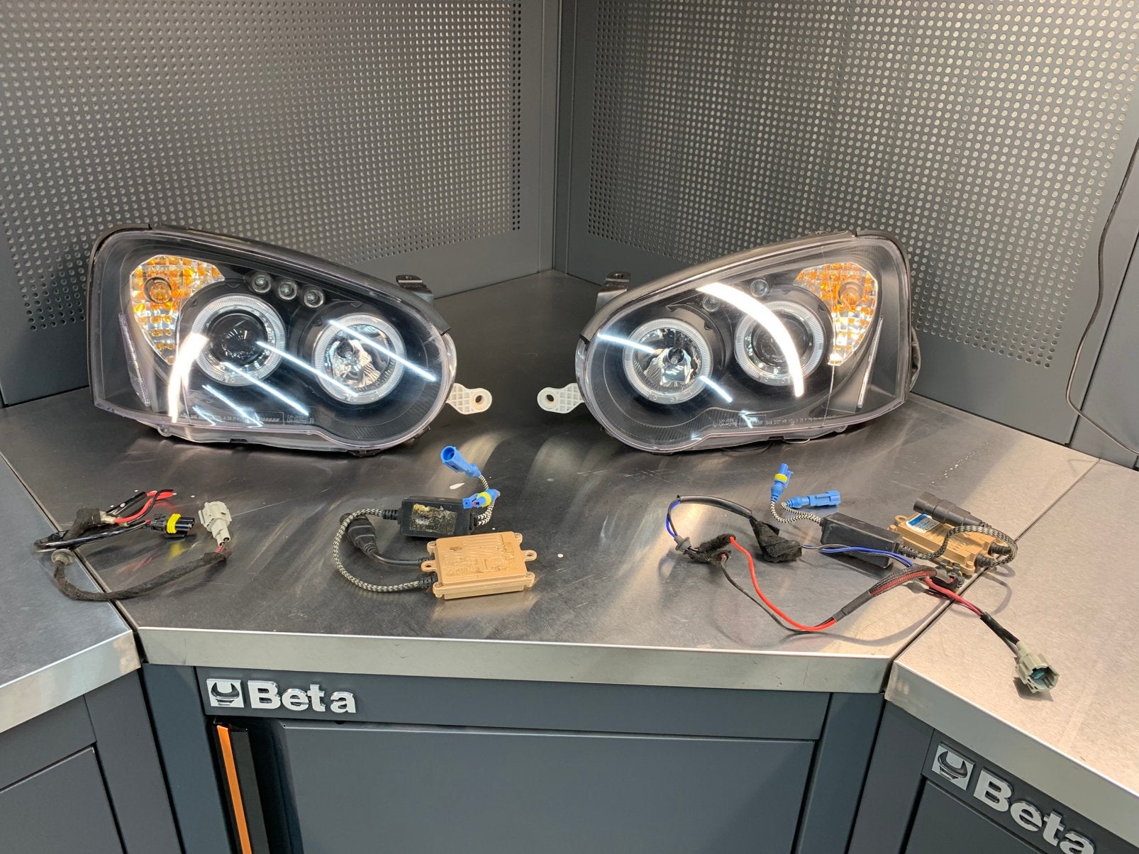 Subaru impreza angele eyes, Ophalen, Subaru