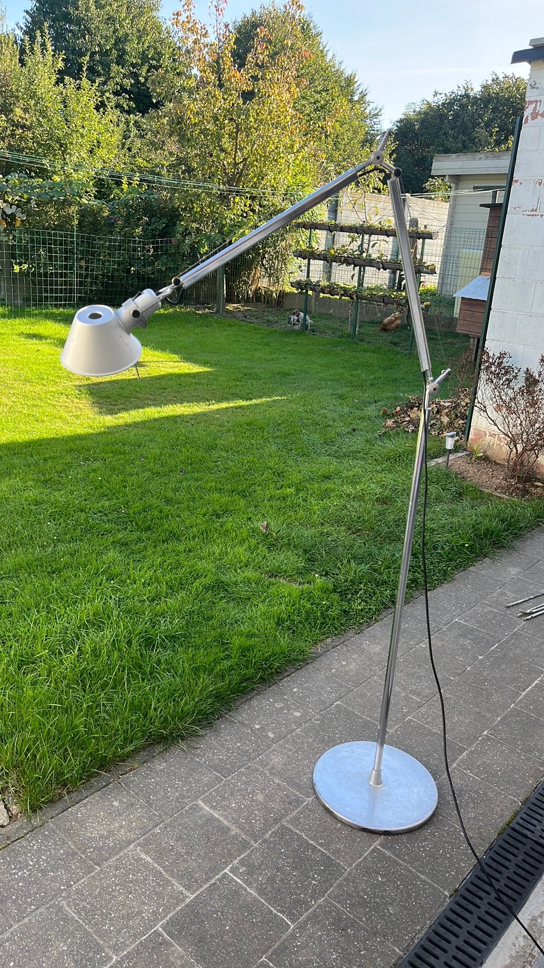 Lampadaire design, Maison & Meubles, Enlèvement, Comme neuf, 100 à 150 cm