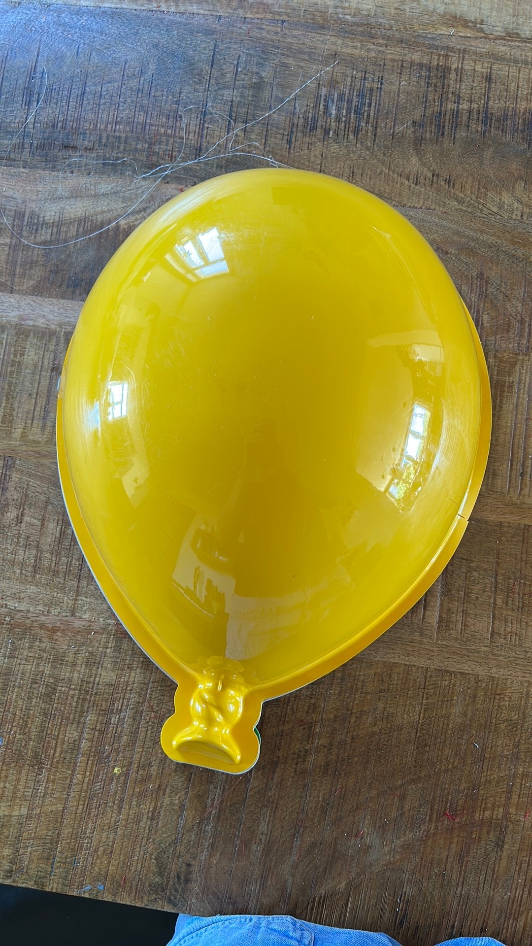 8 decoratieve ballonen in plastic, Ophalen of Verzenden, Zo goed als nieuw
