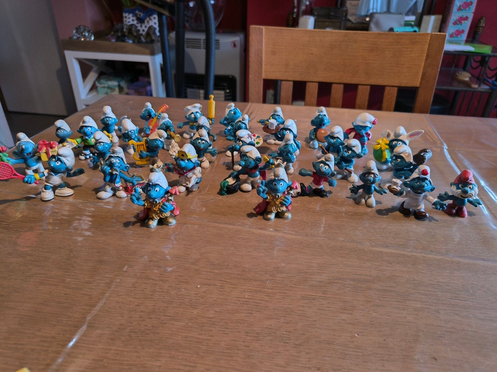 smurfen en huisjes, Verzamelen, Ophalen of Verzenden, Gebruikt, Verschillende Smurfen