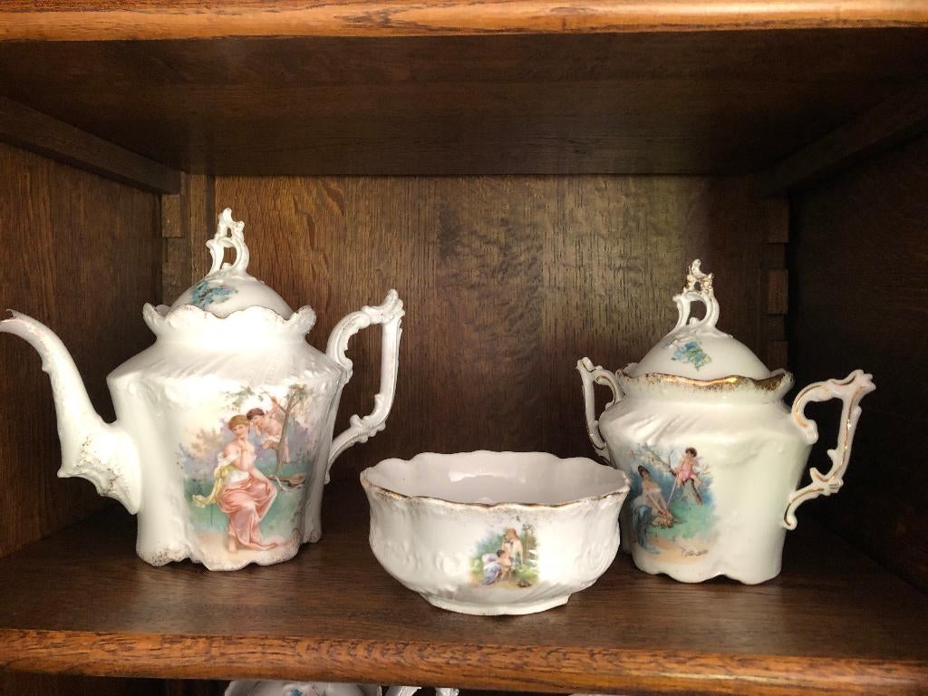 koffieservies, Antiek en Kunst, Antiek | Servies compleet, Ophalen of Verzenden