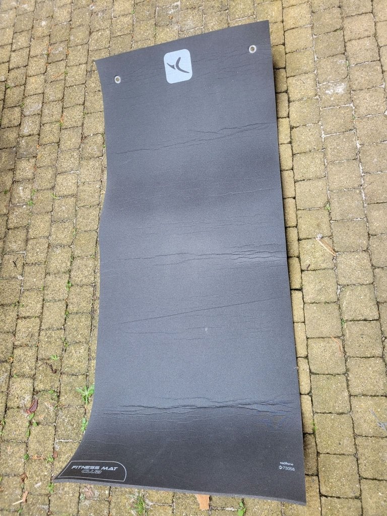 lot de 2 tapis de gym yoga decathlon, Enlèvement, Comme neuf, Tapis de yoga