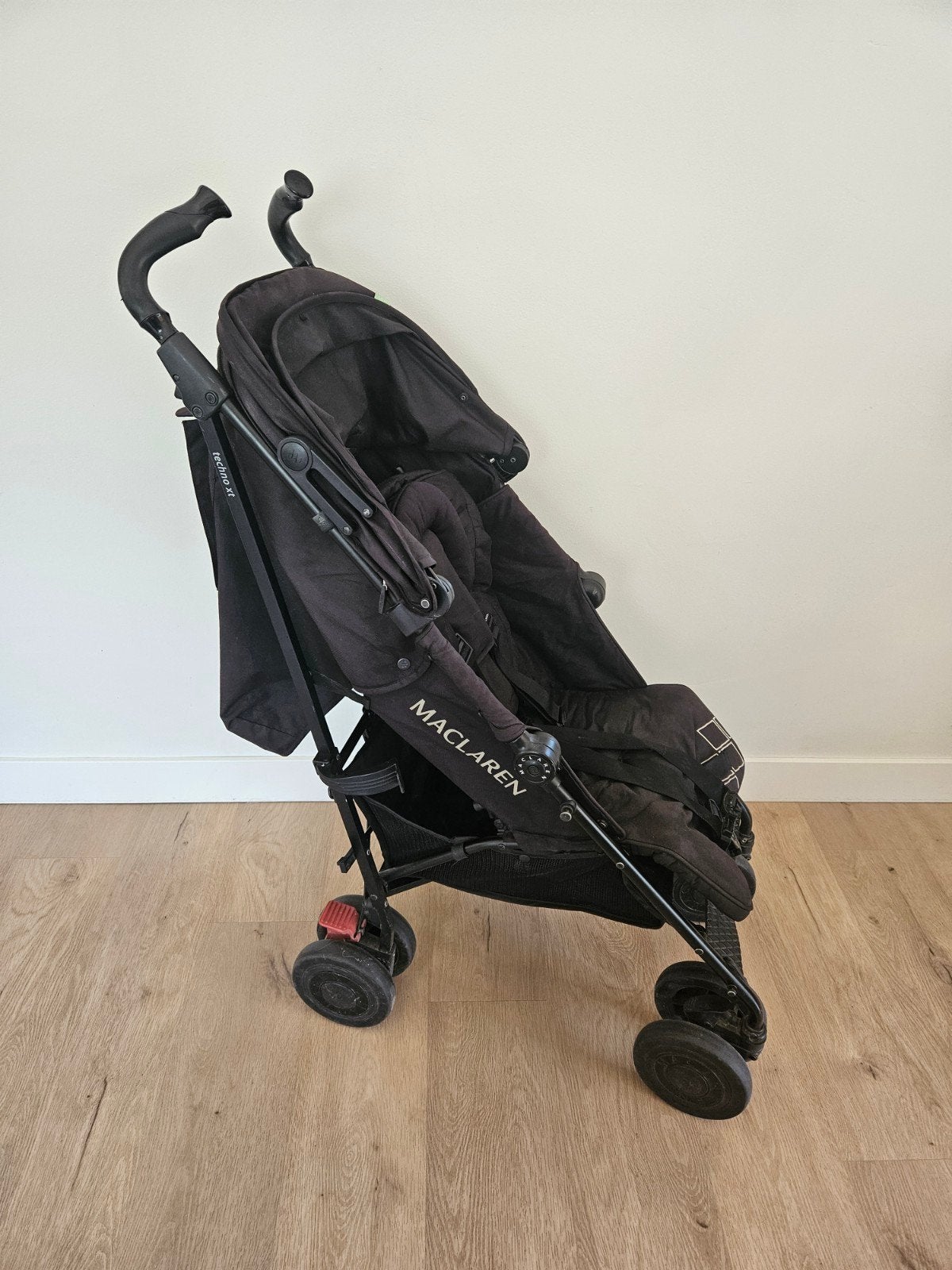 Maclaren Techno XT black, Kinderen en Baby's, Ophalen, Maclaren, Regenhoes