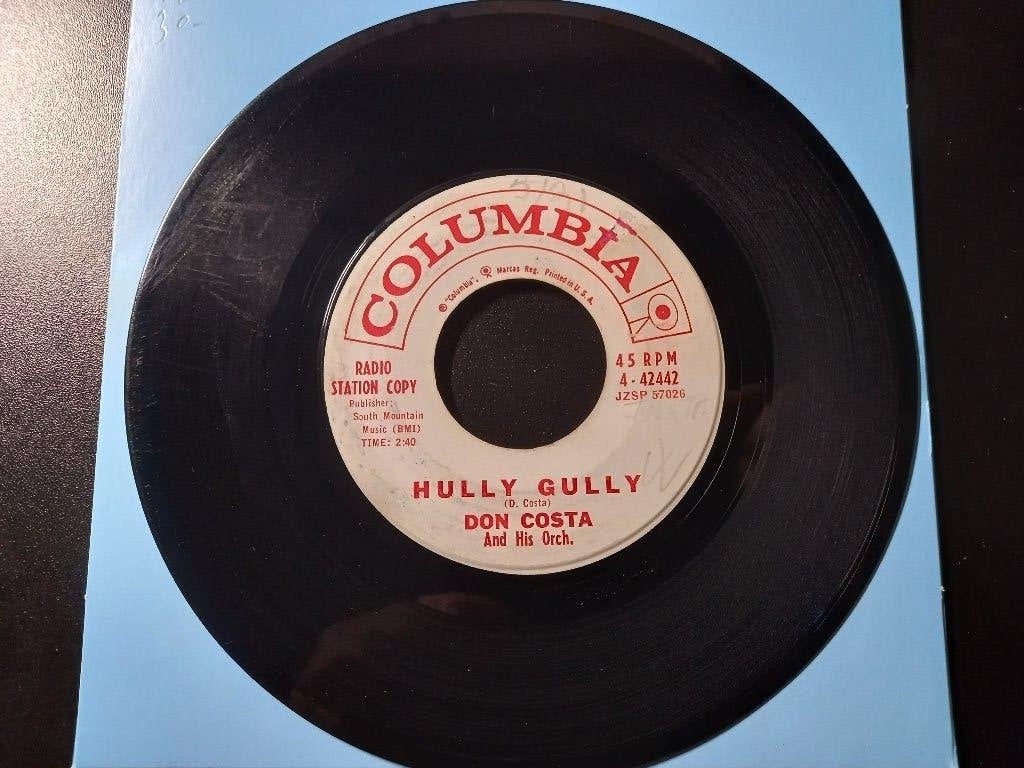 Don Costa And His Orchestra ‎– Hully Gully ' 7 Popcorn, Gebruikt, Ophalen of Verzenden, Jazz en Blues, Overige typen