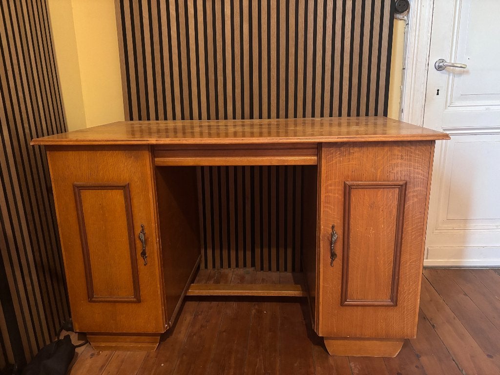 Bureau, Huis en Inrichting, Ophalen, Gebruikt, 120 cm, Hout