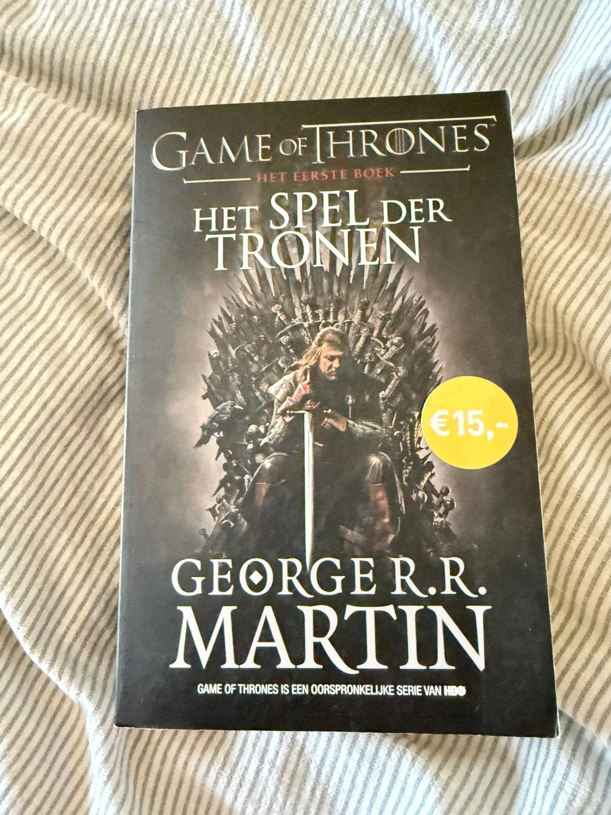Game Of Thrones - Boek 1 - NL, Boeken, Ophalen of Verzenden, Zo goed als nieuw