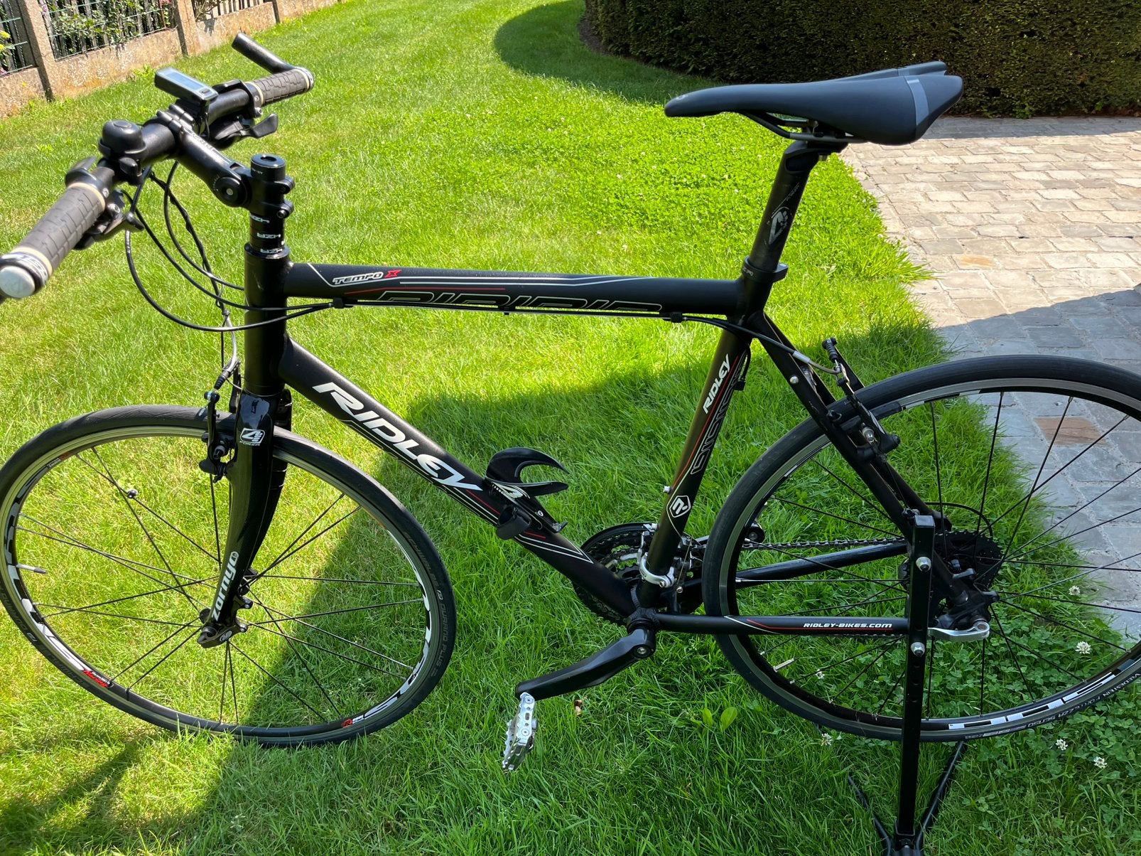 Ridley Tempo X zwart maat medium, Frein sur jante, Enlèvement, Plus de 20 vitesses, 26 pouces