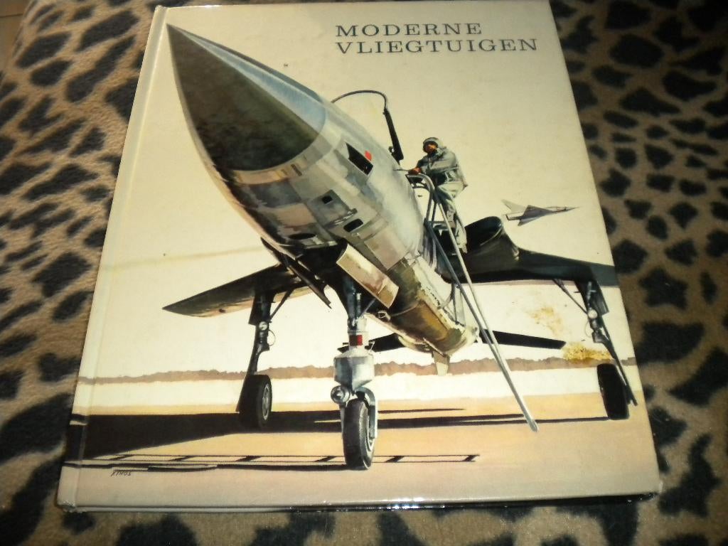Boek over Moderne Vliegtuigen, Livres, Transport, Enlèvement