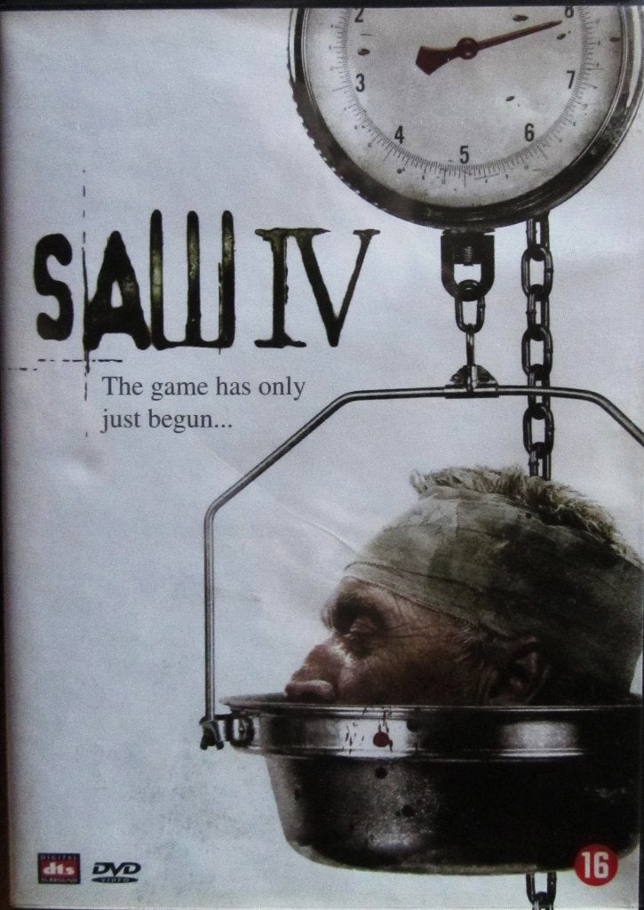 DVD HORROR- SAW IV, Engels, Alle leeftijden, Nederlands, Ophalen of Verzenden
