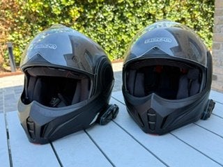 Helmen Beon stratos systeem, Fietsen en Brommers, Brommerhelmen, Ophalen