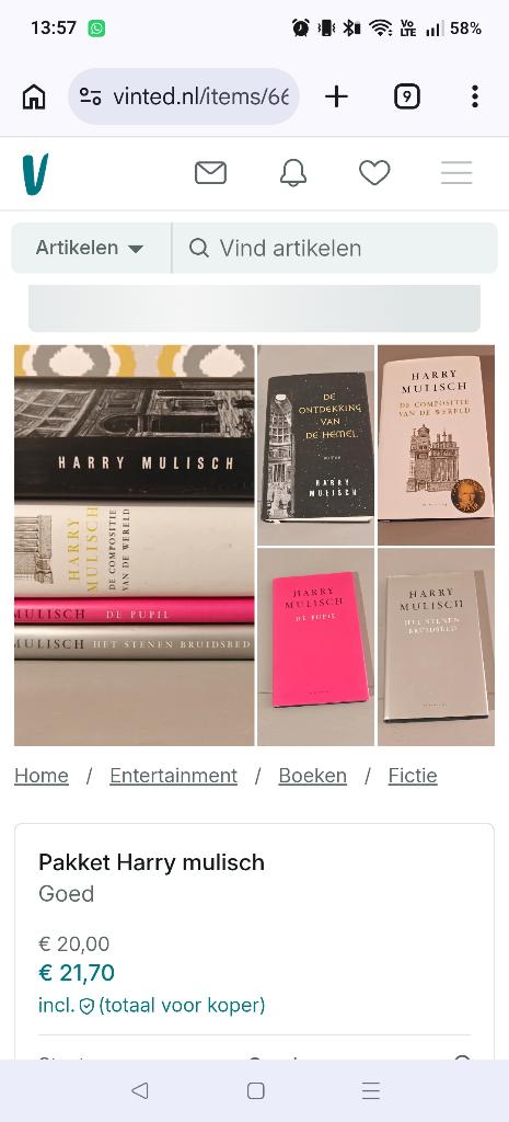 Réservez un forfait, Livres, Fantastique, Comme neuf, Enlèvement ou Envoi