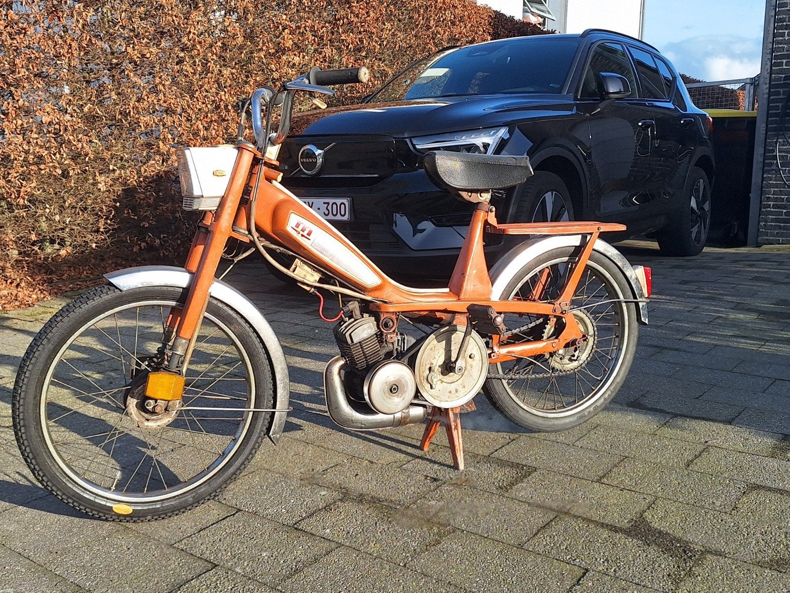mobylette t40, Enlèvement