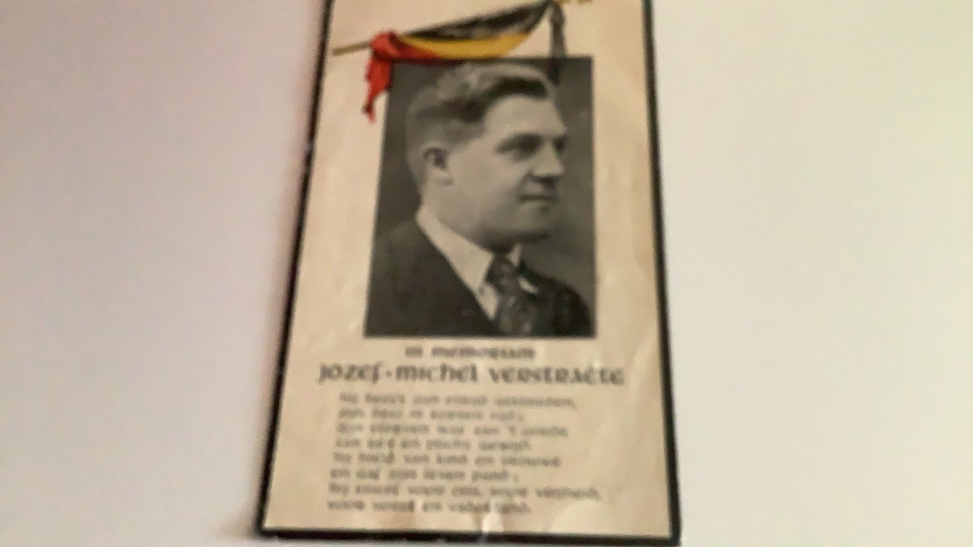 Oorlogsslachtoffer 1945 izegem  Erick, Verzamelen, Bidprentjes en Rouwkaarten, Ophalen of Verzenden