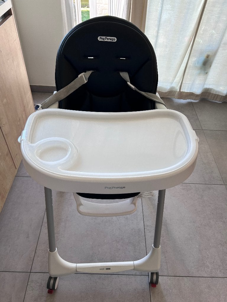 Eetstoel peg perego, Ophalen, Zo goed als nieuw, Overige typen, Aanschuifbaar