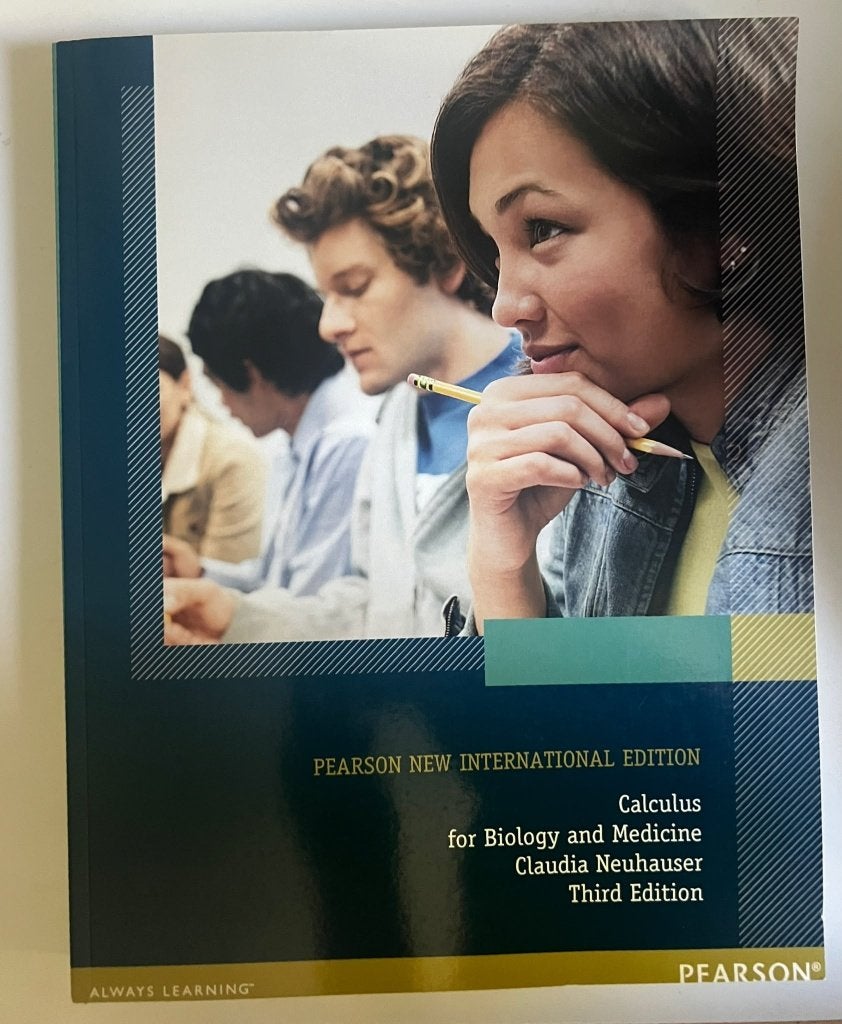 Calculus for Biology and Medicine, C. Neuheuser -BioMedW KUL, Enlèvement ou Envoi, Comme neuf, Enseignement supérieur, Claudia Neuheuser