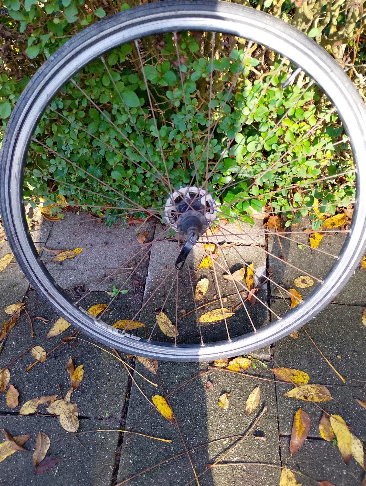 koersfiets achterwiel 8 speed decathlon triban 28 inch Gent, Fietsen en Brommers, Ophalen