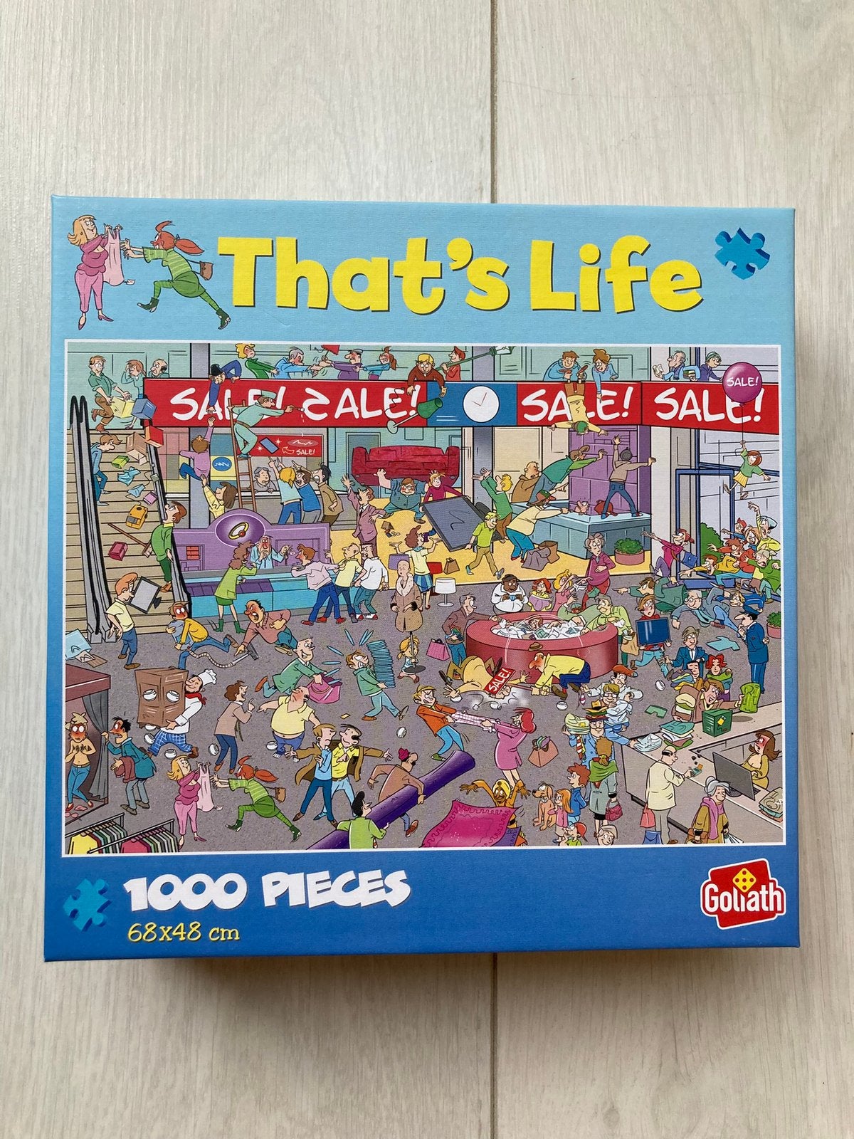 Puzzel That’s Life, Hobby en Vrije tijd, Ophalen, Zo goed als nieuw