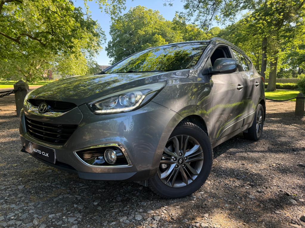 Hyundai IX35 1.6i 2014 EXECUTIVE 4X S.chauff Clim Gps Euro5B, Cuir, Achat, Boîte manuelle, Entretenue par le concessionnaire