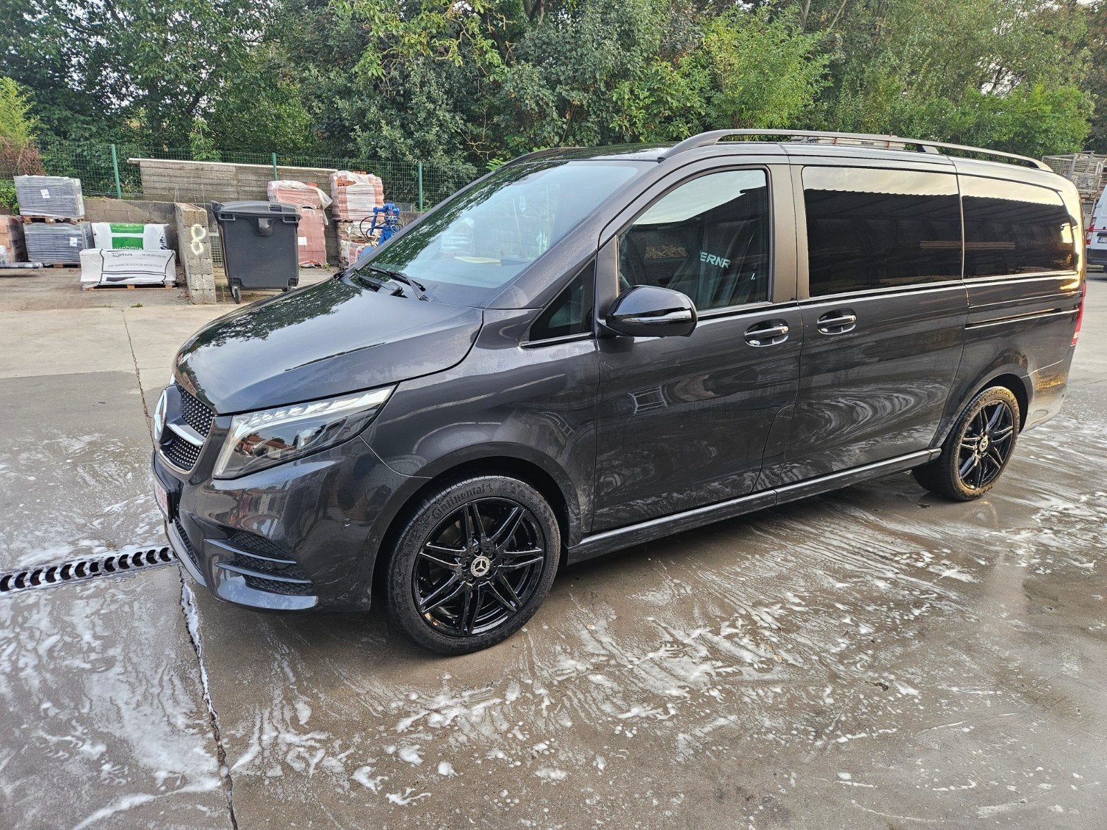Mercedes v klasse 300d AMG 4 matic Airmatic, Automaat, Zwart, Diesel, Vierwielaandrijving