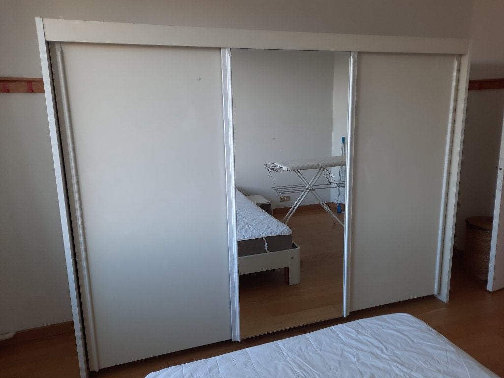 Garde-robe triple, avec miroir, 200 cm ou plus, Contemporain, Enlèvement, Utilisé