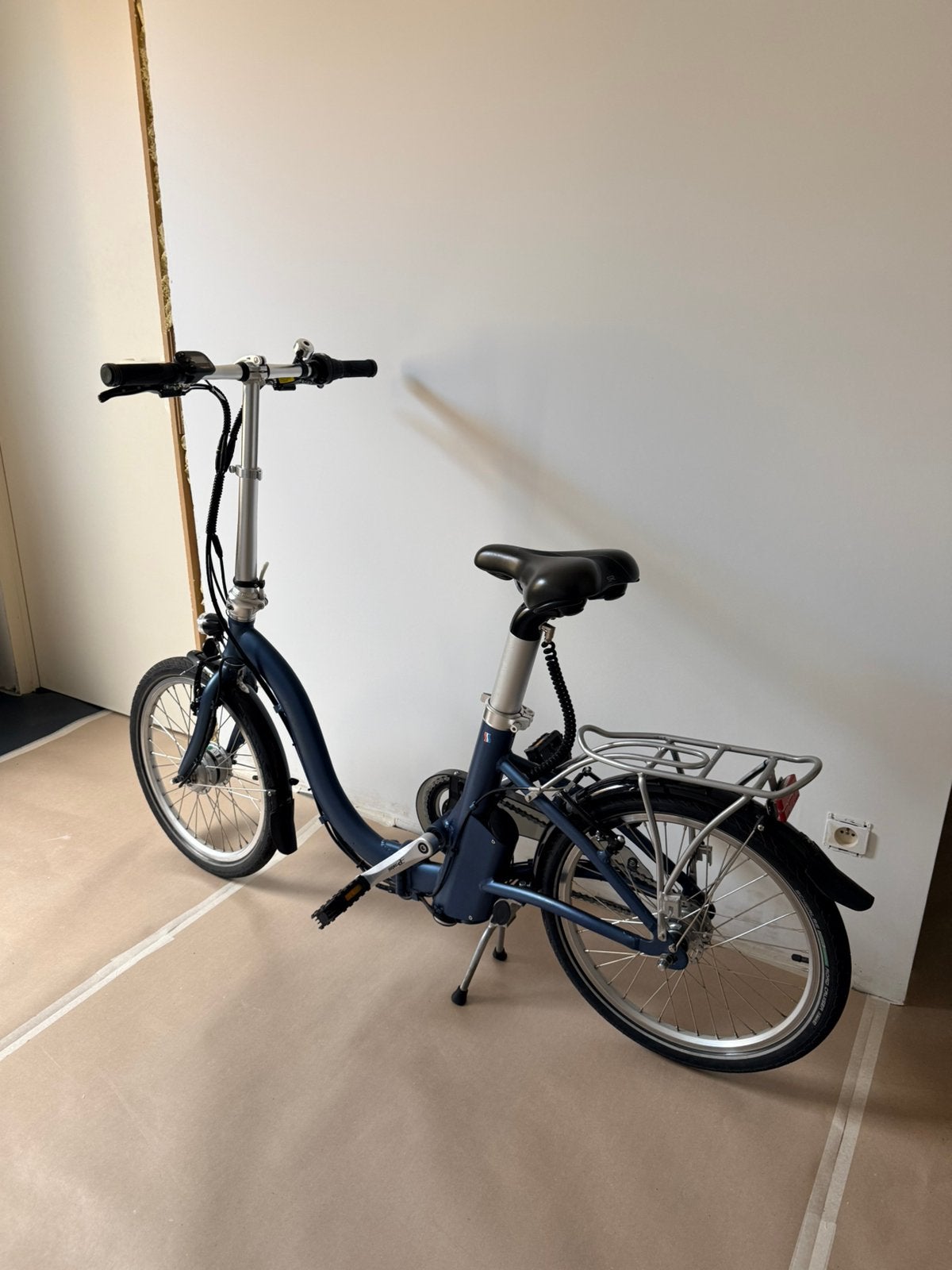 Elektrische vouwfiets minifiets Takashi E-Three, Ophalen, Zo goed als nieuw