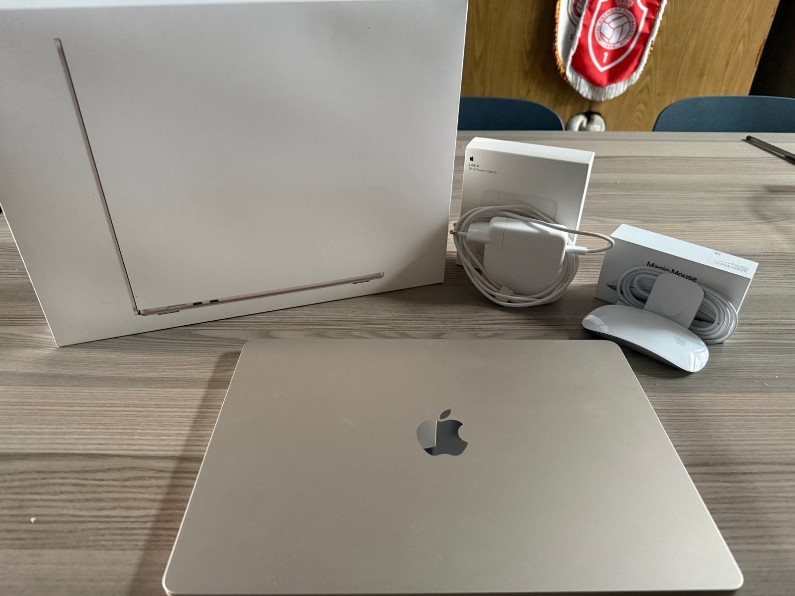 15inch macbook air (2026) sterrenlicht azerty, Ophalen, Zo goed als nieuw, Azerty, MacBook